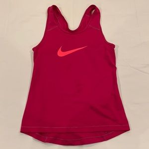 Pink Nike tank